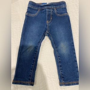 Old Navy Pull-On Stretch Denim Adjustable Waist Skinny Jeans, 18-24 month